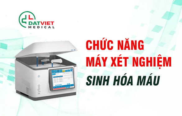 chức năng của máy xét nghiệm sinh  hóa máu