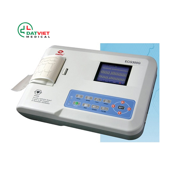 máy đo điện tim 3 cần contec chính hãng