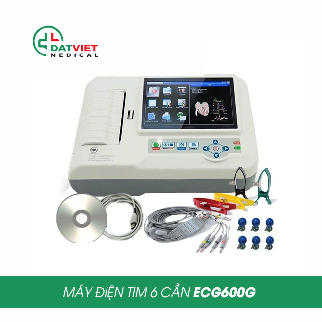 máy đo điện tim ecg 600