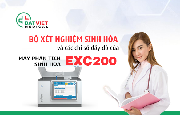 bộ xét nghiệm sinh hóa exc 200 chính hãng
