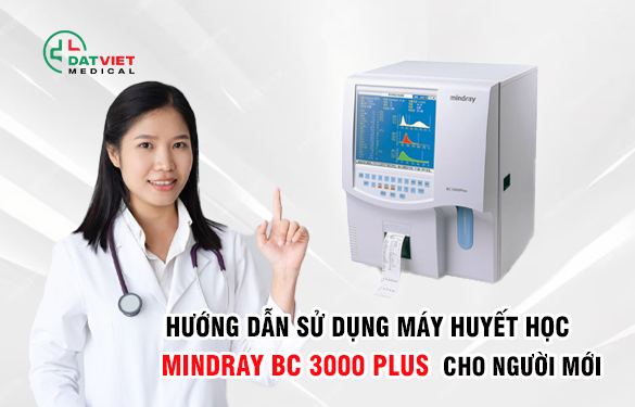 cách sử dụng máy huyết học mindray bc 3000