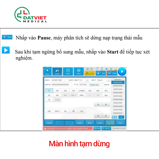 hướng dẫn sử dụng máy xét nghiệm sinh hóa