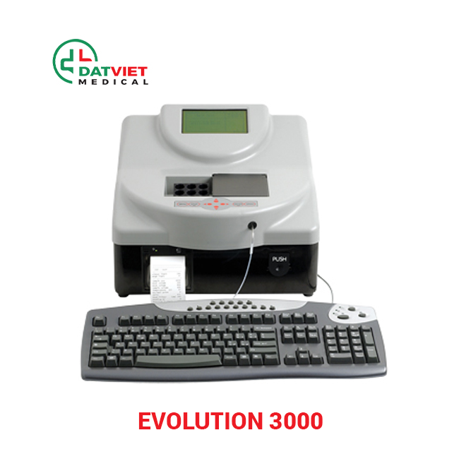 máy phân tích sinh hóa evolution uy tín