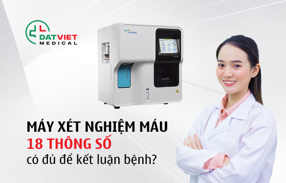 máy xét nghiệm máu 18 thông số