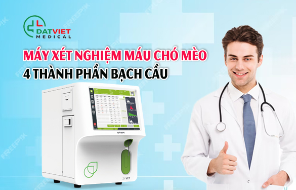 máy xét nghiệm máu cho chó mèo chính hãng