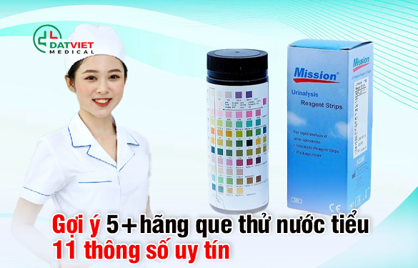 5 hãng que thử nước tiểu 11 thông số
