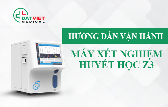 hướng dẫn sử dụng máy xét nghiệm huyết học z3