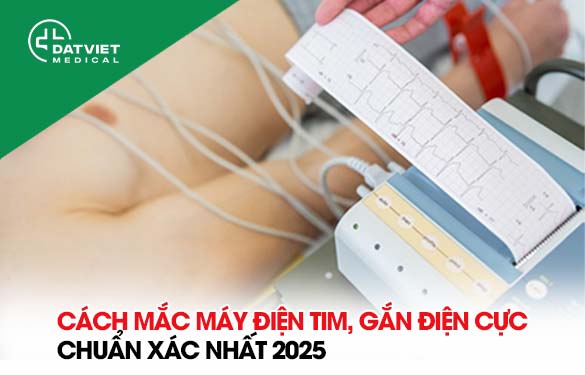 cách mắc máy điện tim chuẩn xác