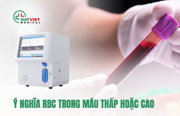 chỉ số rbc trong máu thấp