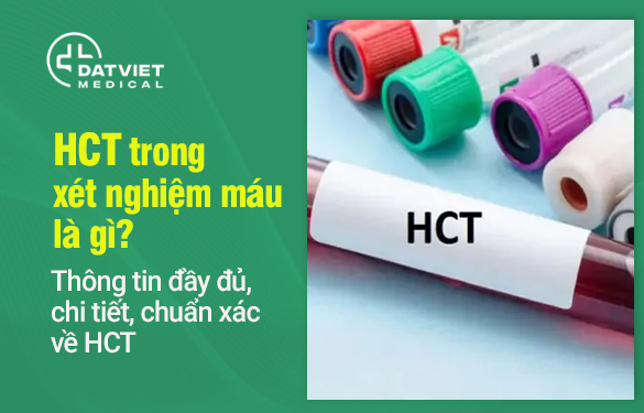 hct trong xét nghiệm máu là gì?