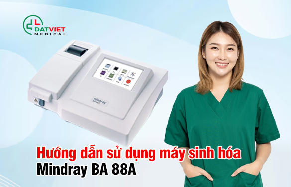 hướng dẫn dùng máy sinh  hóa mindray chuẩn