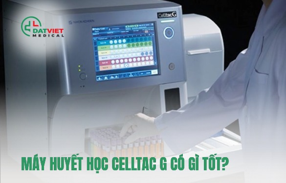 máy huyết học celltac chính hãng