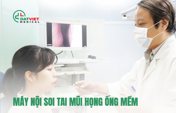 máy nội soi tai mũi họng ống mềm chuẩn hãng