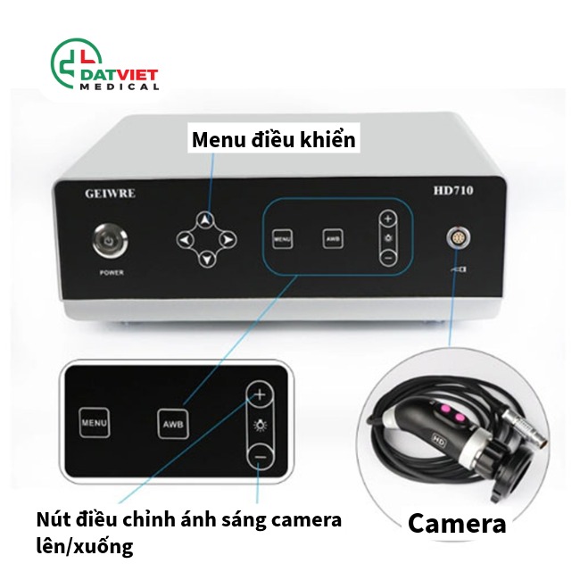 máy nội soi tai mũi họng chuẩn hãng