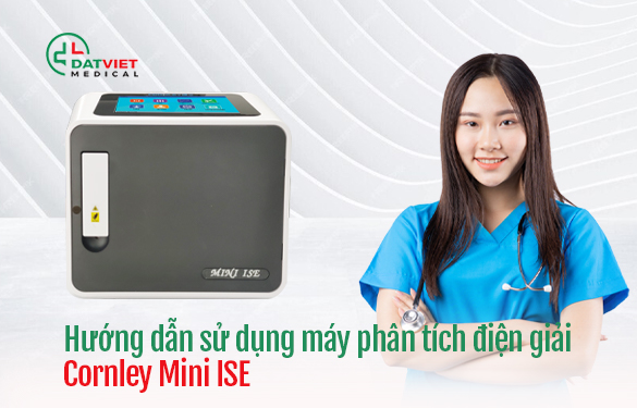 cách dùng máy phân tích điện giải mini ise