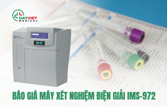 máy xét nghiệm điện giải ims 972 chuẩn hãng