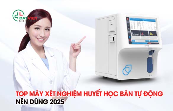 những máy xét nghiệm huyết học bán tự động chuẩn