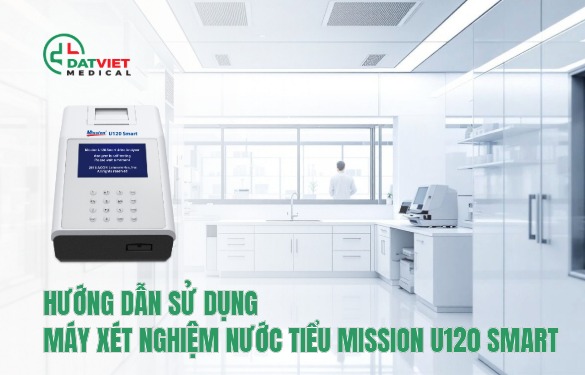 hướng dẫn cách dùng máy  nước tiểu mission u120