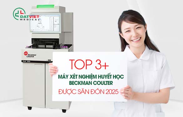 top 3 dòng máy xét nghiệm huyết học beckman