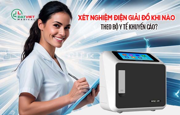 thực hiện xét nghiệm điện giải đồ khi nào